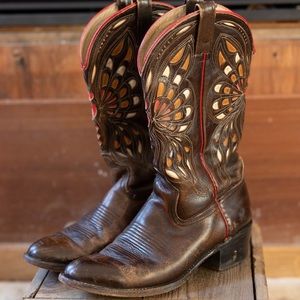 VINTAGE ACME Cowboy Boots Size 9